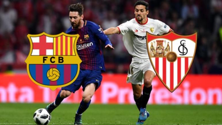 أونلاين بث لايف حصري مباراة برشلونة واشبيلية اليوم السبت 23 فبراير 2019